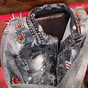 Custom denim jacket